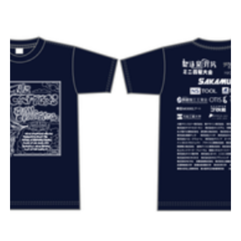 製造業対抗ミニ四駆大会大阪・関西万博カップ大会記念Tシャツ(両面プリント）